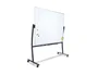 Rocada Pizarra Blanca Magnética Lacada Soporte Volteable Doble Cara 120x90 cm