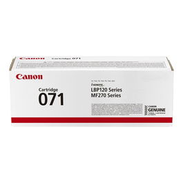 Canon 071 Toner Negro Cartucho, Compatible con i-SENSYS LBP122dw, MF272dw, MF275dw, hasta 1200 páginas