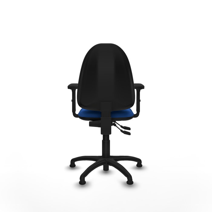 PIQUERAS Y CRESPO Silla de oficina Aýna Azul con Brazos 2D