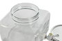 DKD Home Decor Dispensador de Bebidas de Cristal Transparente 3,5L