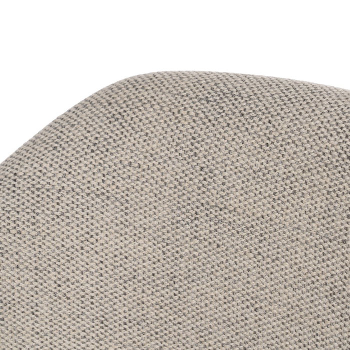 Silla Gris-Marrón Tejido-Madera Contract 51 X 55 X 75 cm