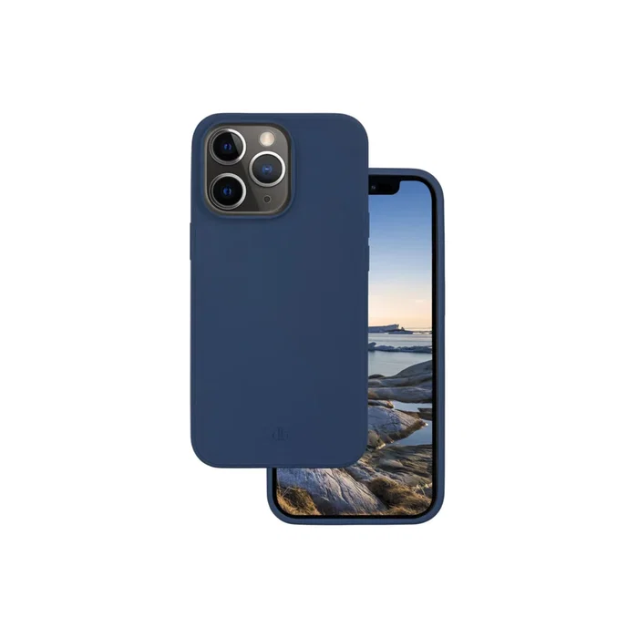 Dbramante1928 Greenland - Funda para Apple iPhone 12 y 12 Pro, 15.5 cm (6.1") Azul - Plástico Reciclado