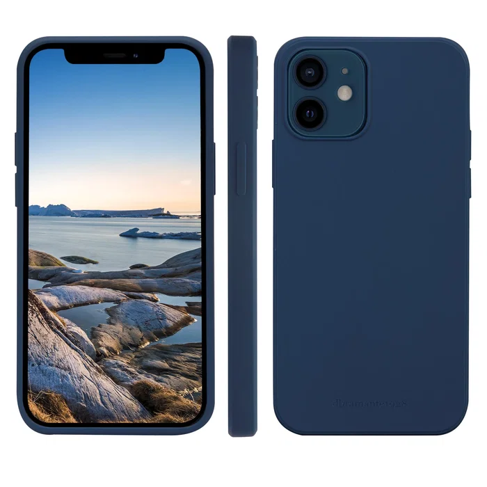 Dbramante1928 Greenland - Funda para Apple iPhone 12 y 12 Pro, 15.5 cm (6.1") Azul - Plástico Reciclado