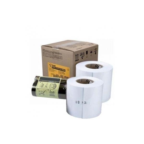 Kodak Papel Térmico 6800-6850, 2 Rollos para 750 Fotos 10x15 cm y 375 Fotos 15x20 cm, Acabado Brillante Kodak Papel Térmico 6800-6850, 2 Rollos para 750 Fotos 10x15 cm y 375 Fotos 15x20 cm, Acabado Brillante