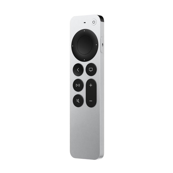 Apple Siri Remote MW5G3Z/A, Control para Apple TV, Color Plata/Negro