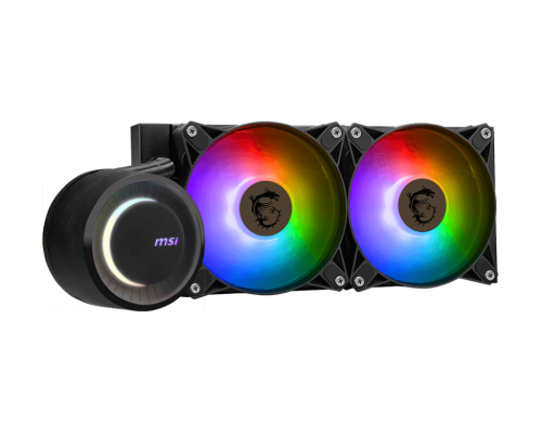 MSI MAG CORELIQUID E240 306-7ZW5E17-C24 Sistema de Refrigeración Líquida para Ordenador, Ventilador 12 cm, Negro