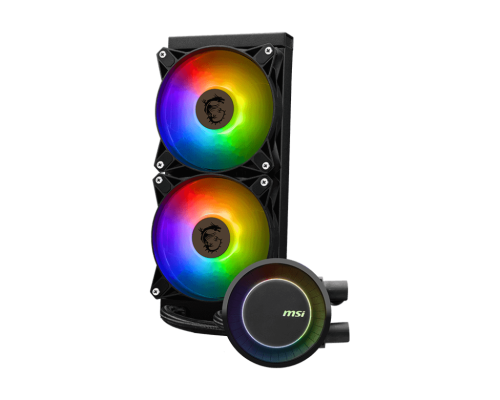 MSI MAG CORELIQUID E240 306-7ZW5E17-C24 Sistema de Refrigeración Líquida para Ordenador, Ventilador 12 cm, Negro