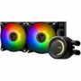 MSI MAG CoreLiquid E240 Kit de refrigeración líquida con 2 ventiladores de 12 cm, Negro