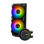 MSI MAG CoreLiquid E240 306-7ZW5E17-C24 Kit de refrigeración líquida, 2 ventiladores de 12 cm, Negro