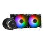 MSI MAG CoreLiquid E240 306-7ZW5E17-C24 Kit de refrigeración líquida, 2 ventiladores de 12 cm, Negro