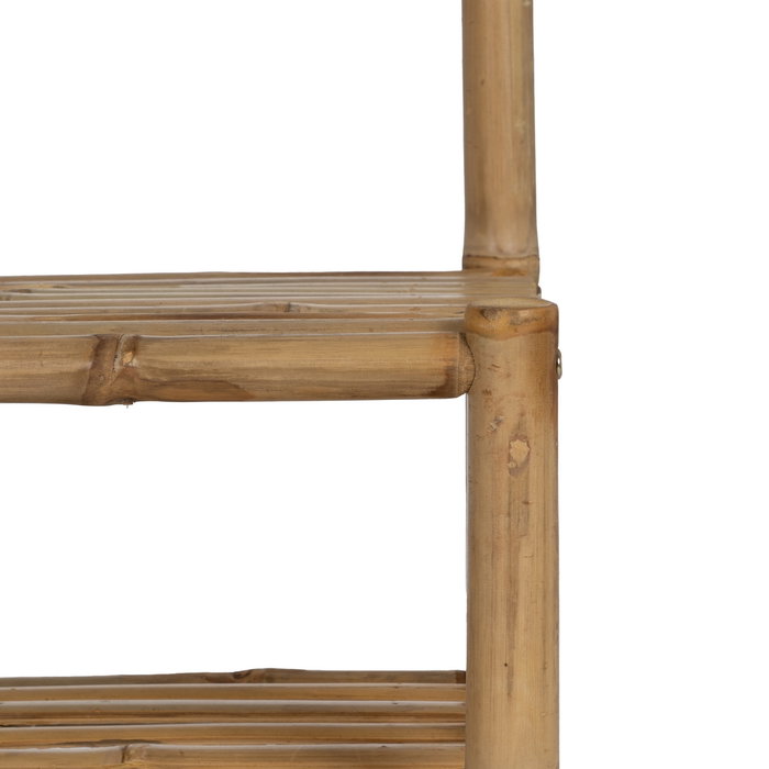 Perchero Recibidor Natural Bambú 70 X 32 X 175 cm Perchero Recibidor Natural Bambú 70 X 32 X 175 cm