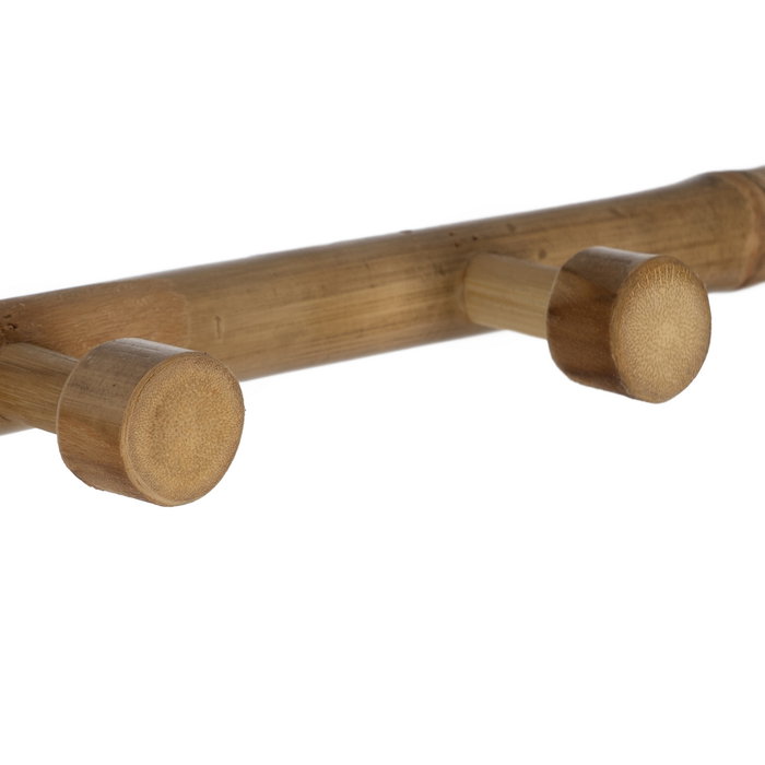 Perchero Recibidor Natural Bambú 70 X 32 X 175 cm Perchero Recibidor Natural Bambú 70 X 32 X 175 cm