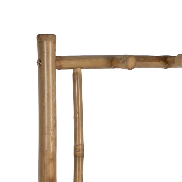 Perchero Recibidor Natural Bambú 70 X 32 X 175 cm Perchero Recibidor Natural Bambú 70 X 32 X 175 cm