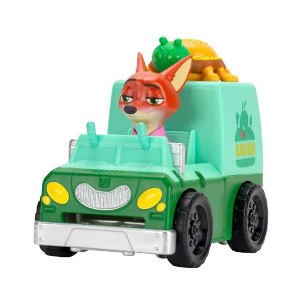 Jazwares Vehiculo Zootropolis con Figura - Modelos Surtidos