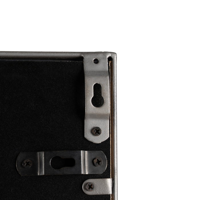 Espejo Acero Metal-Cristal Decoración 60 X 2,50 X 90 cm