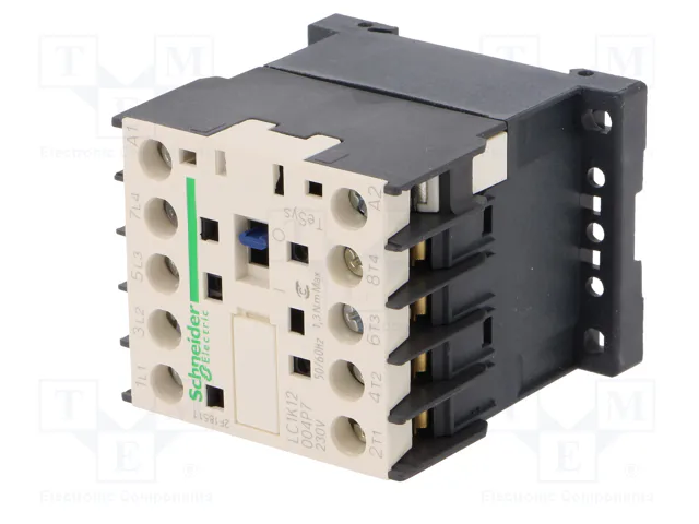 Schneider Electric LC1K12004P7 TeSys K Contactor 4-polar 12A 230VAC