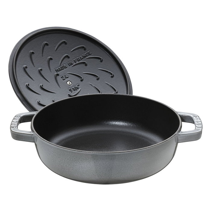 Staub Cocotte Chistera 28 cm Gris Grafito