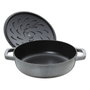 Staub Cocotte Chistera 28 cm Gris Grafito