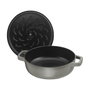 Staub Cocotte Chistera 28 cm Gris Grafito
