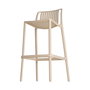 Taburete Beige Polipropileno Exterior 52 X 55 X 100 cm (Set de 4)