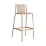 Taburete Beige Polipropileno Exterior 52 X 55 X 100 cm (Set de 4)