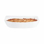 Luminarc Fuente Horno Opal Smart Cuisine 34x25 cm Blanco