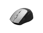 EQUIP Ratón Óptico Inalámbrico 245115 con Adaptador Dual USB-C/A Negro