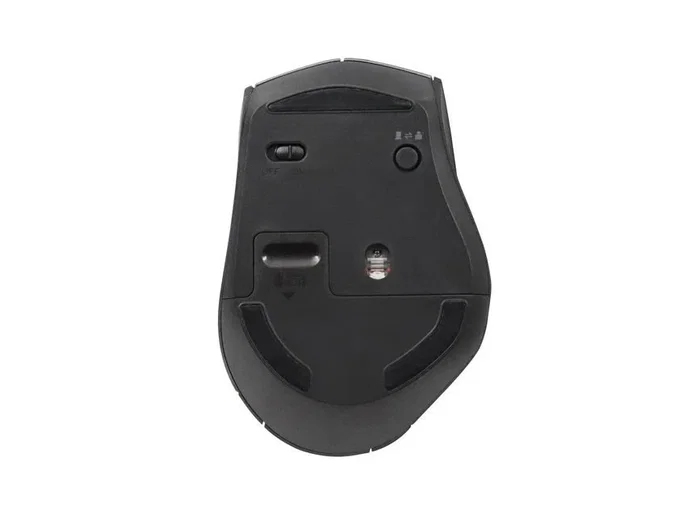 Equip 245115 Ratón Inalámbrico RF Óptico 2400 DPI para Oficina, Ergonómico Mano Derecha, 6 Botones, Negro