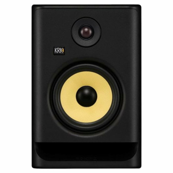 KRK RP7G5 Monitor de Estudio Activo de 7" con Amplificación Clase D de 145W y Modos de Sonorización Ajustables para Músicos y Productores