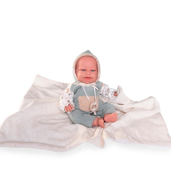 Muñecas Antonio Juan Muñeca Clara con Bolitas y Mantita 70404