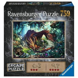 Ravensburger Puzzle de escape En la cueva del dragón, 759 piezas