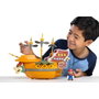 JAKKS PACIFIC Playset Deluxe Aeronave Bowser Super Mario con Figura de 6 cm