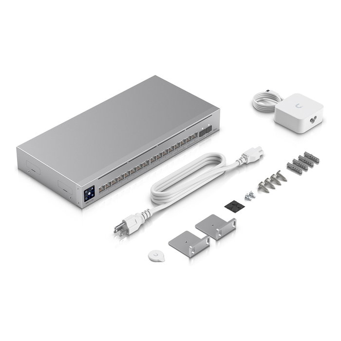 Ubiquiti Pro Max 16 Switch de Capa 3, 16 Puertos (4 x 2.5G, 12 x GbE, 2 x 10G SFP+) Gris Ubiquiti Pro Max 16 Switch de Capa 3, 16 Puertos (4 x 2.5G, 12 x GbE, 2 x 10G SFP+) Gris