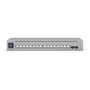 Ubiquiti Pro Max 16 Switch de Capa 3, 16 Puertos (4 x 2.5G, 12 x GbE, 2 x 10G SFP+) Gris