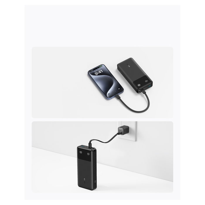 ANKER Anker A1384G11 Batería Externa 20000 mAh Negro