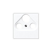 Jung A561BFPLSATWW Abdeckung f SAT-TV-Steckdose Jung A561BFPLSATWW Abdeckung f SAT-TV-Steckdose