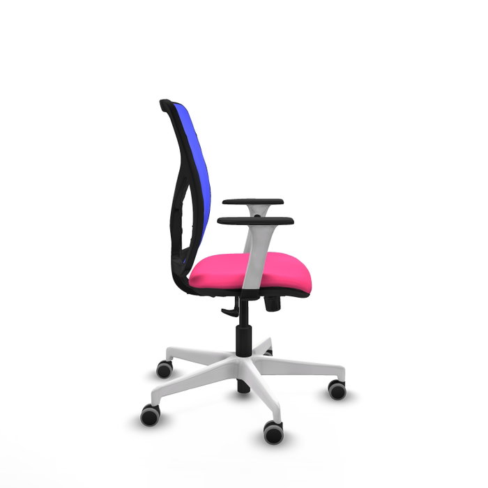 PIQUERAS Y CRESPO Silla de oficina Motilla con mecanismo Sincro, Rosa y Azul PIQUERAS Y CRESPO Silla de oficina Motilla con mecanismo Sincro, Rosa y Azul