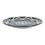 Home Deco Factory Plato de Postre Mandala Azul 19 cm