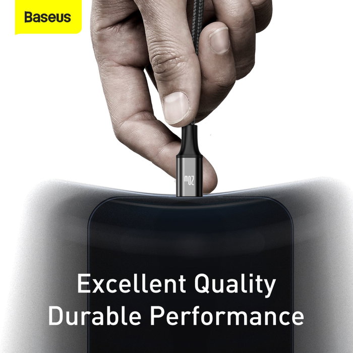 Baseus Cable Rapid Series 3-en-1 USB-C PD 20W 1,5 m