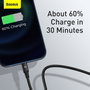 Baseus Cable Rapid Series 3-en-1 USB-C PD 20W 1,5 m