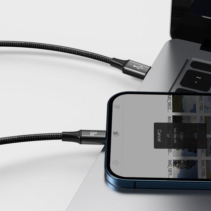 Baseus Cable Rapid Series 3-en-1 USB-C PD 20W 1,5 m