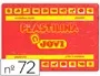 Jovi Plastilina Rojo Unidad Tamaño Grande 350g+