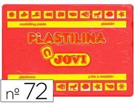 Jovi Plastilina Rojo Unidad Tamaño Grande 350g+