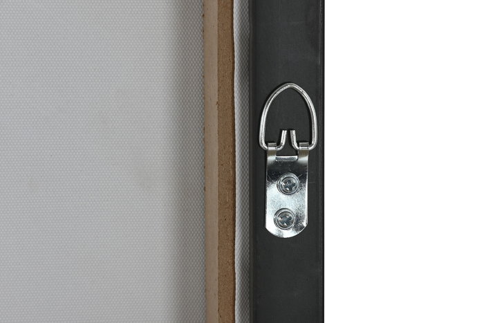 DKD Home Decor Cuadro Lienzo Papagayo Dorado Surtido de 2 Piezas