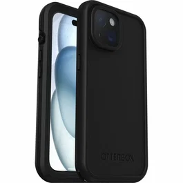 OtterBox Frē Funda para iPhone 15 6.1 Pulgadas Negro
