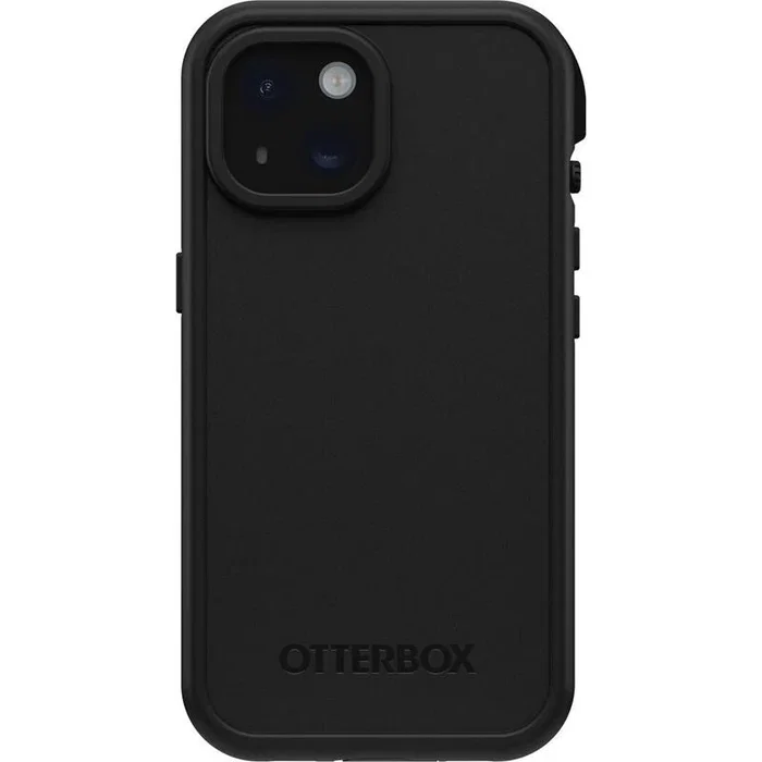 Otterbox Carcasa Fre Impermeable y Protectora con MagSafe Compatible con Apple iPhone 15, Color Negro