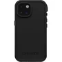 Otterbox Carcasa Fre Impermeable y Protectora con MagSafe Compatible con Apple iPhone 15, Color Negro