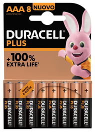 Duracell Plus 100 Aaa Single-Use Battery Alkaline