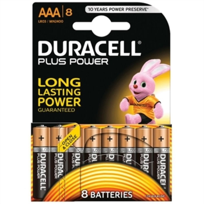 Duracell Plus Pila Alcalina AAA de Un Solo Uso Duracell Plus Pila Alcalina AAA de Un Solo Uso