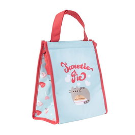 ERIK Bolsa Portameriendas Purrfect Love Pusheen 20x13x23cm Poliéster Forro Aluminio Asas Cremallera